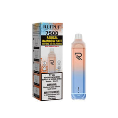 RUFPUF RADICAL RAINBOW SKIT NICOTINE FREE DISPOSABLE VAPE