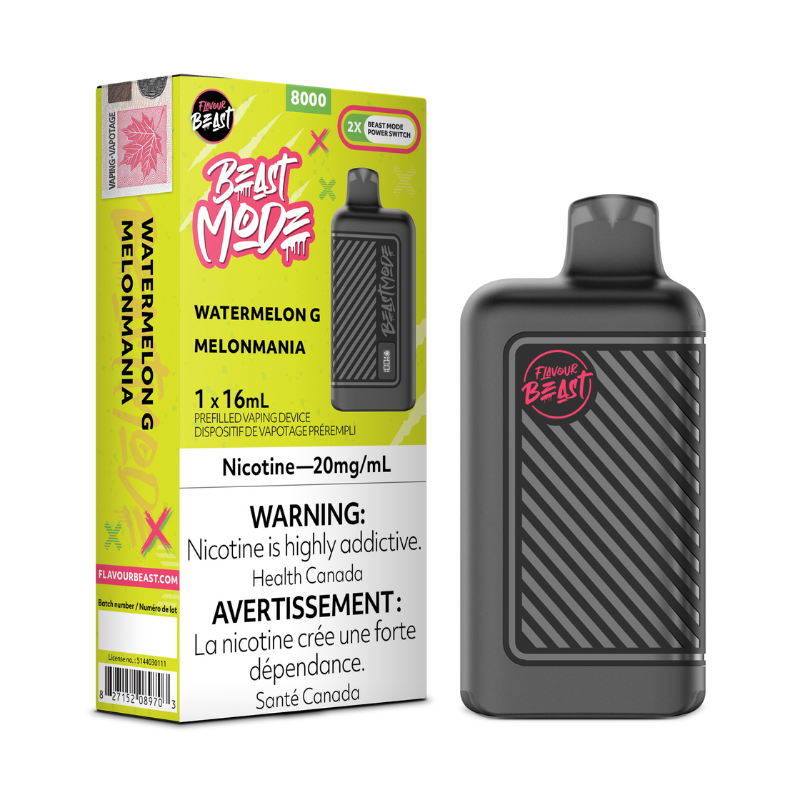 CHECK OUT BEAST MODE 8K WATERMELON G ICED DISPOSABLE VAPE AT MV YUKON