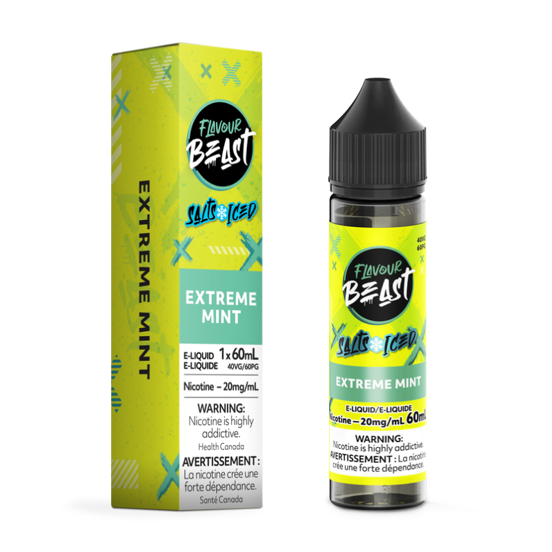Flavour Beast E-Liquid Extreme Mint Iced Salt (30mL/60mL)