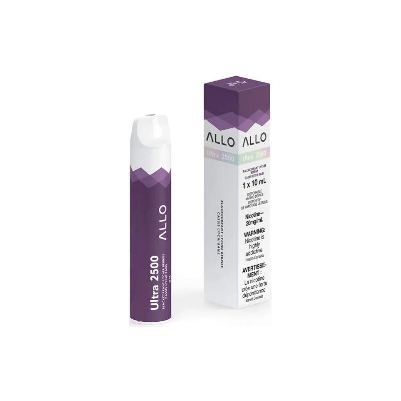 Allo Ultra 2500 Blackcurrant Lychee Berries Disposable - DISPOSABLE - Mister Vapor