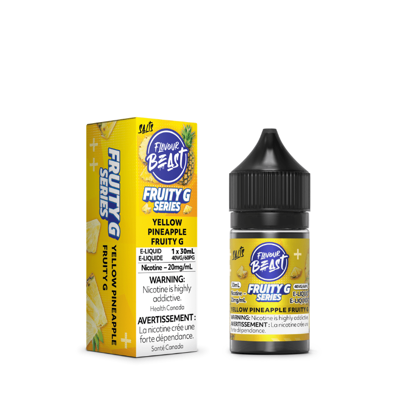 Flavour Beast Fruity G Series E-Liquid Yellow Pineapple Salt - E-Liquid - Mister Vapor