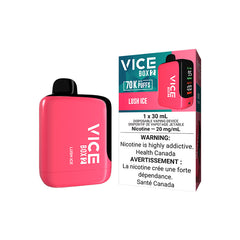 VICE BOX 2 LUSH ICE 70K DISPOSABLE VAPE, 30mL