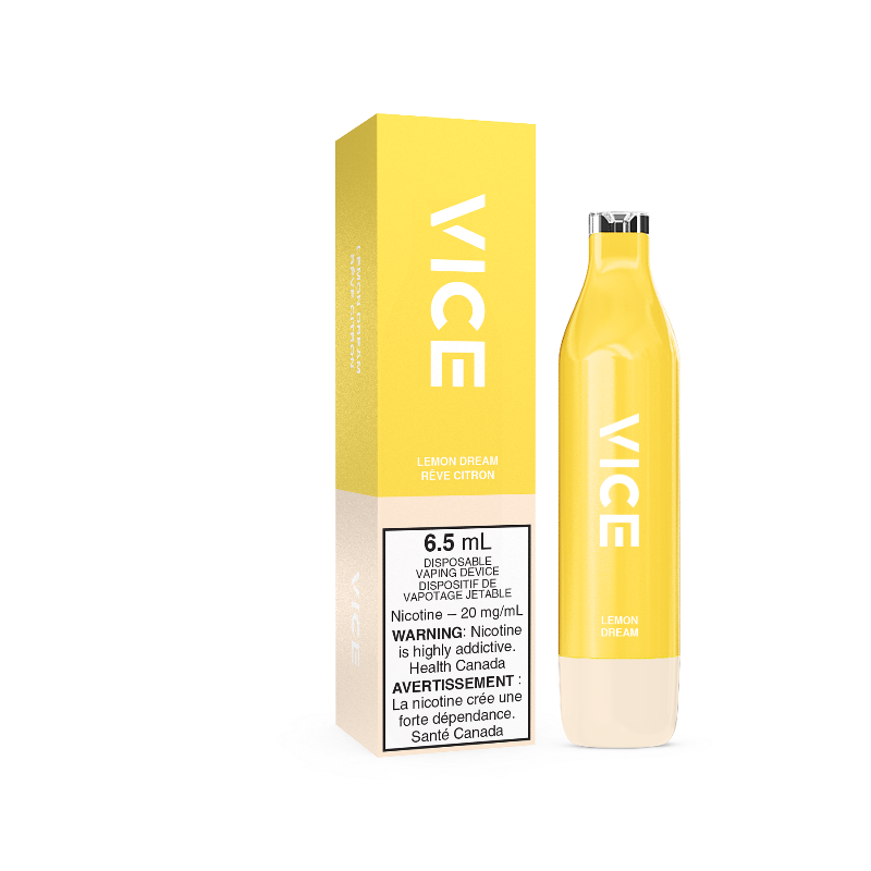 VICE 2500 LEMON DREAM DISPOSABLE MISTER VAPOR