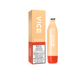 VICE 2500 LYCHEE PEACH ICE DISPOSABLE MISTER VAPOR