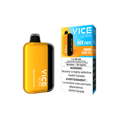 VICE ULTRA BANANA BEAST ICE 60k DISPOSABLE VAPE