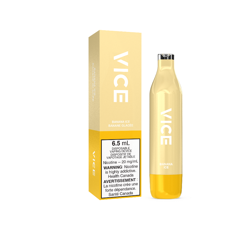 VICE 2500 BANANA ICE DISPOSABLE MR.VAPOR CANADA