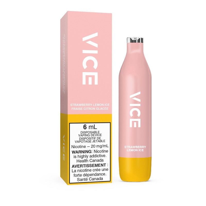 VICE 2500 STRAWBERRY LEMON ICE DISPOSABLE