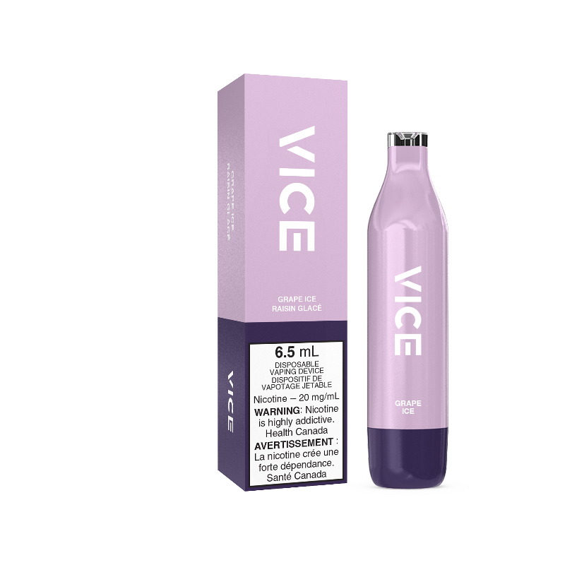 VICE 2500 GRAPE ICE DISPOSABLE Mister Vapor