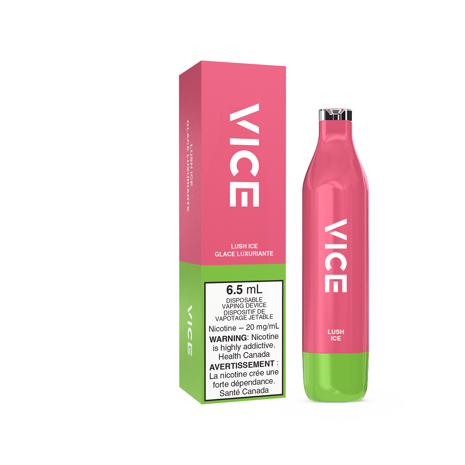 VICE 2500 LUSH ICE DISPOSABLE MISTER VAPOR CANADA