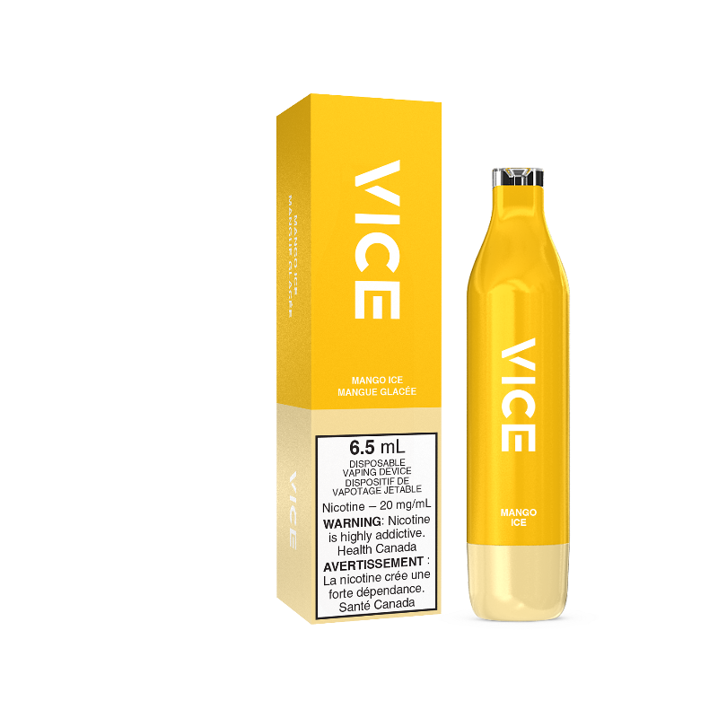 VICE 2500 MANGO ICE DISPOSABLE  MISTER VAPOR