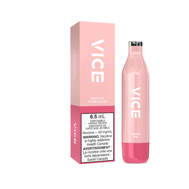 VICE 2500 PEACH ICE DISPOSABLE mister vapor