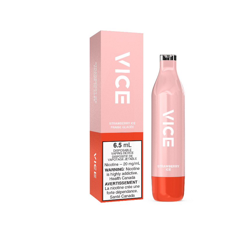 VICE 2500 STRAWBERRY ICE DISPOSABLE MR.VAPOR CANADA