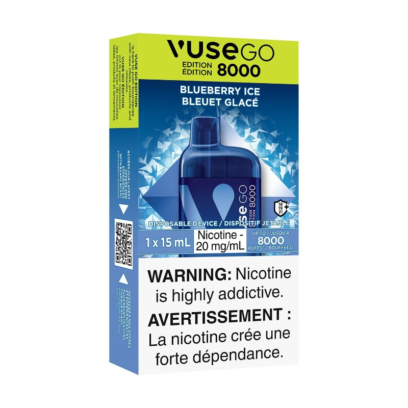 #1 VUSE GO EDITION 8000 DISPOSABLE VAPE AT MISTER VAPOR CANADA