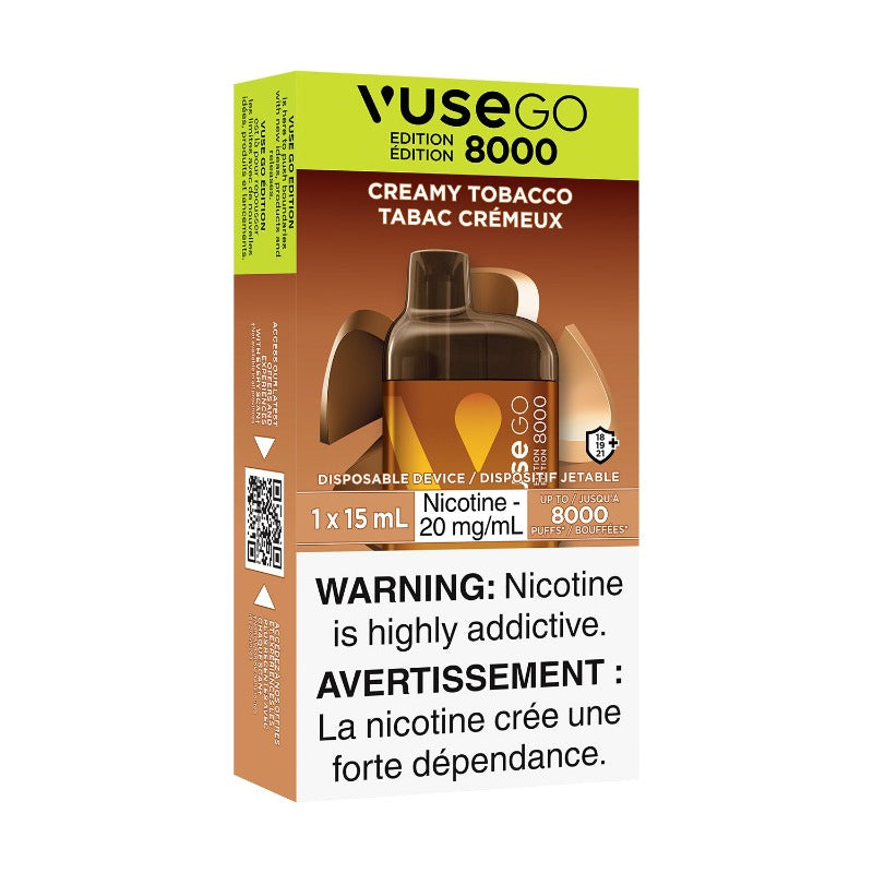 #1 VUSE GO EDITION 8000 DISPOSABLE VAPE AT MISTER VAPOR CANADA