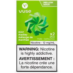 VUSE MINT MEDLEY 12MG ePOD POD MISTER VAPOR