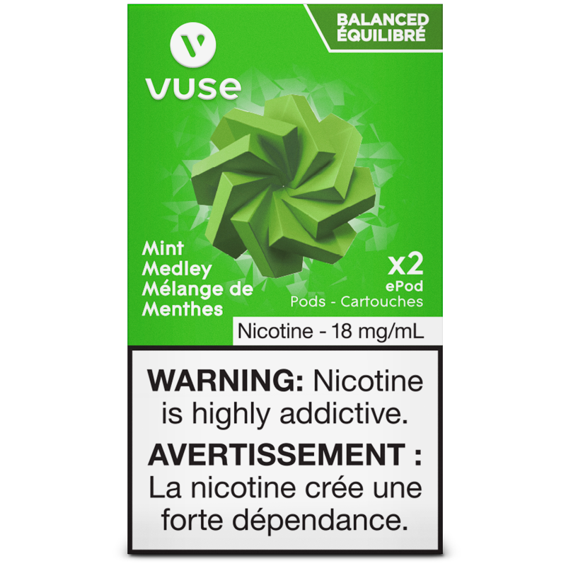 VUSE MINT MEDLEY 18MG ePOD POD MISTER VAPOR