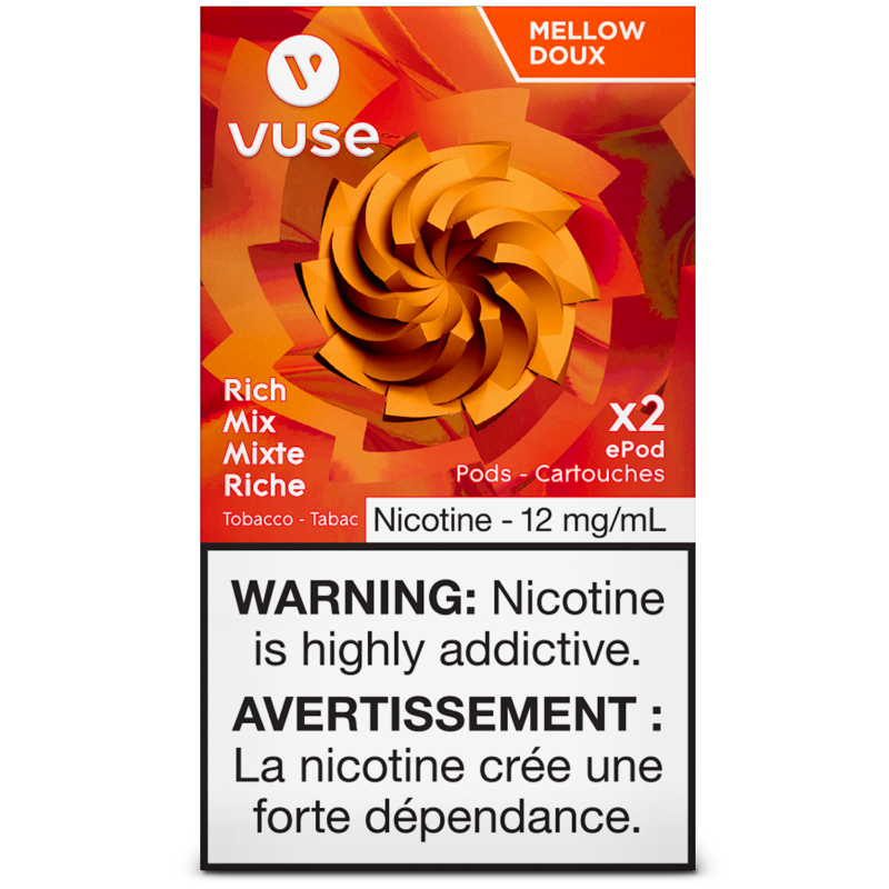 VUSE RICH MIX (RICH TOBACCO) 12MG ePOD POD