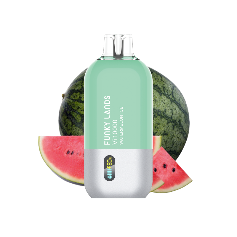 #1 VAPE SHOP NEAR ME FUNKY LANDS WATERMELON ICE DISPOSABLE VAPE (10000 PUFFS) MISTER VAPOR CANADA