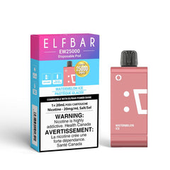 Elf Bar EW25K Watermelon Ice Disposable Pod (25000 Puffs) - PODS - Mister Vapor