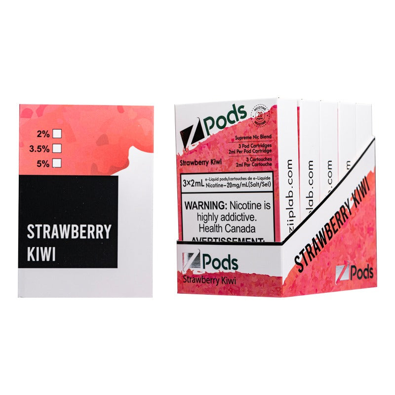 Z PODS STRAWBERRY KIWI 2% SUPREME NIC