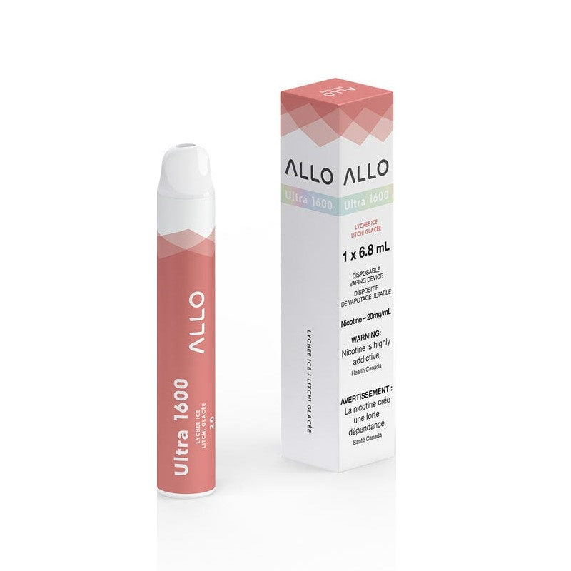 ALLO ULTRA 1600 LYCHEE ICE MISTER VAPOR