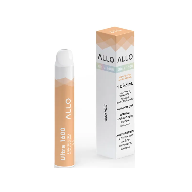 ALLO ULTRA 1600 PINEAPPLE CITRUS MISTER VAPOR