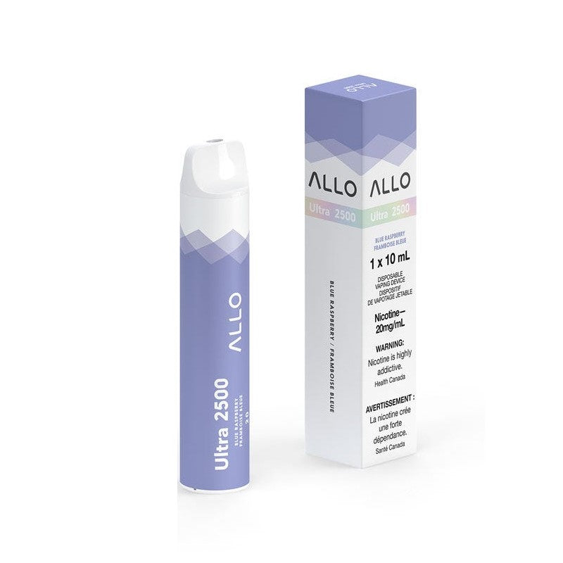 ALLO ULTRA 2500 BLUE RASPBERRY DISPOSABLE mister vapor