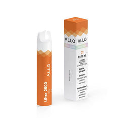 ALLO ULTRA 2500 PEACH DISPOSABLE mister vapor