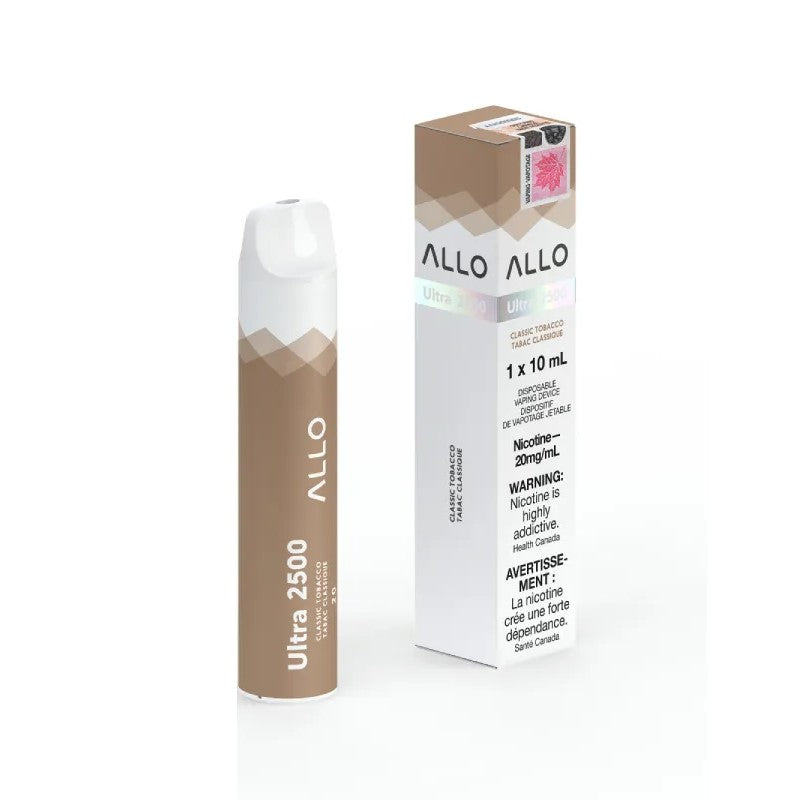 BUY ALLO ULTRA 2500 CLASSIC TOBACCO MISTER VAPOR TORONTO CANADA