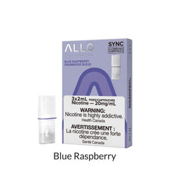 ALLO SYNC BLUE RASPBERRY POD (3PK) (STLTH COMPATIBLE) MISTER VAPOR TORONTO BURLINGTON