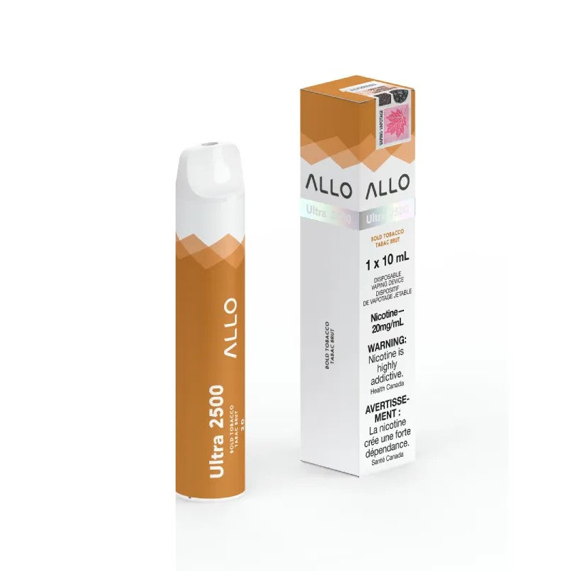 BUY ALLO ULTRA 2500 BOLD TOBACCO MISTER VAPOR TORONTO CANADA