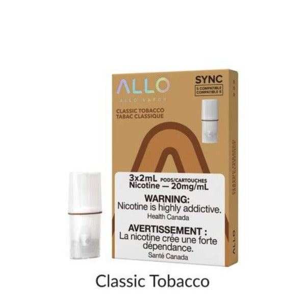 ALLO SYNC CLASSIC TOBACCO POD MISTER VAPOR