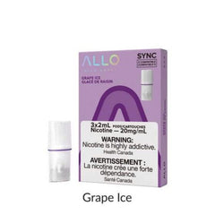 ALLO SYNC GRAPE ICE POD MISTER VAPOR