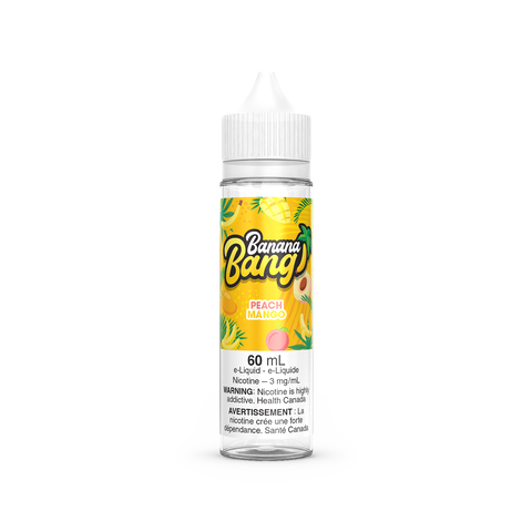 BANANA BANG PEACH MANGO (60ML) MISTER VAPOR TORONTO BURLINGTON