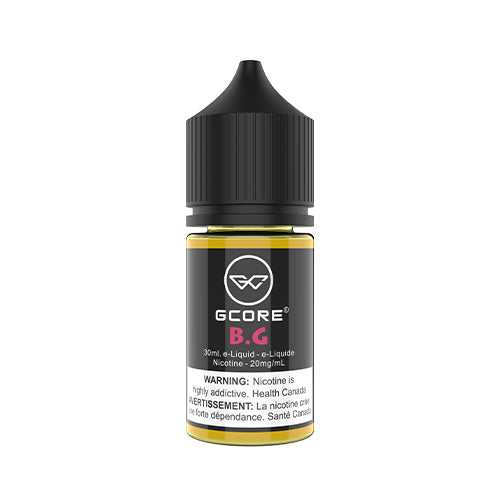 GCORE E-JUICES B.G SALTS (30ML) mister vapor