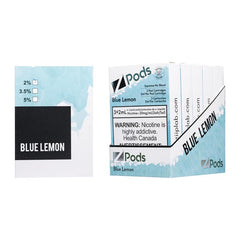 Z PODS BLUE LEMON 2% SUPREME NIC MISTER VAPOR