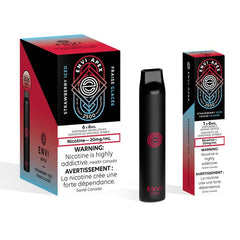 ENVI APEX STRAWBERRY ICED DISPOSABLE VAPE STICK MISTER VAPOR