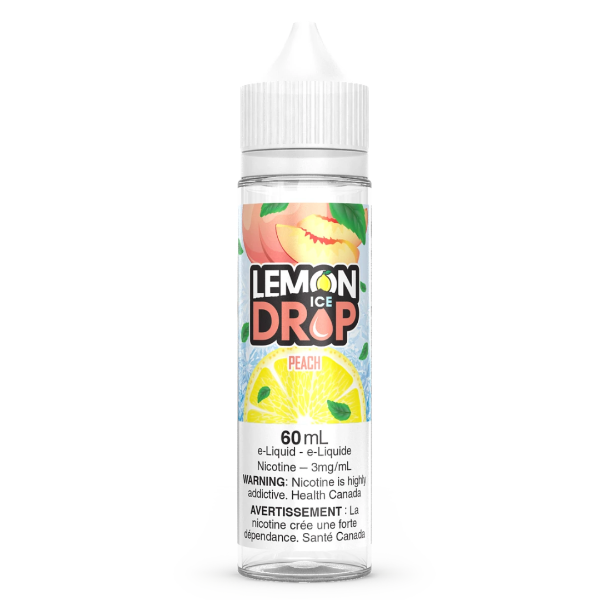 LEMON DROP PEACH ICE (60ML) MISTER VAPOR TORONTO BURLINGTON