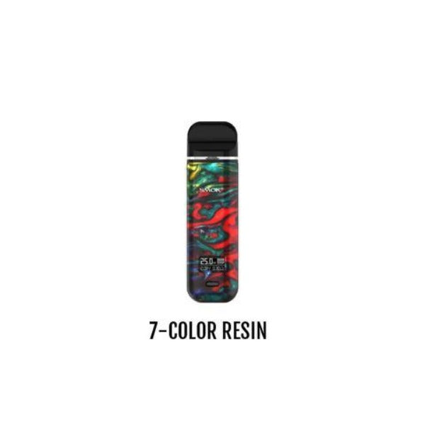 smok novo x 7 color resin mistervapor