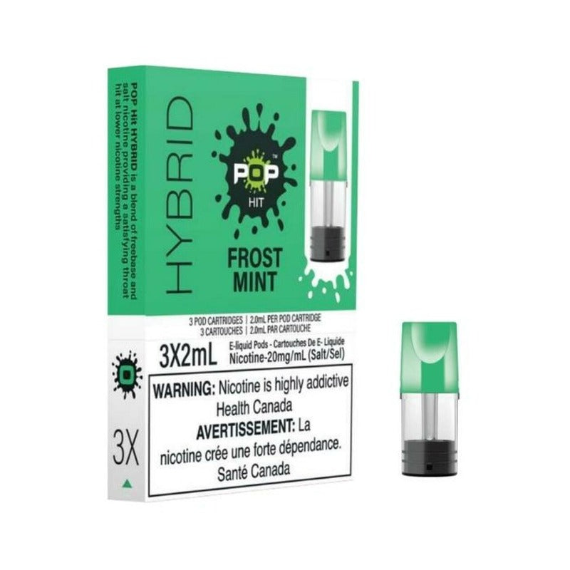 POP PODS FROST MINT HYBRID 2% Mister Vapor St.clair