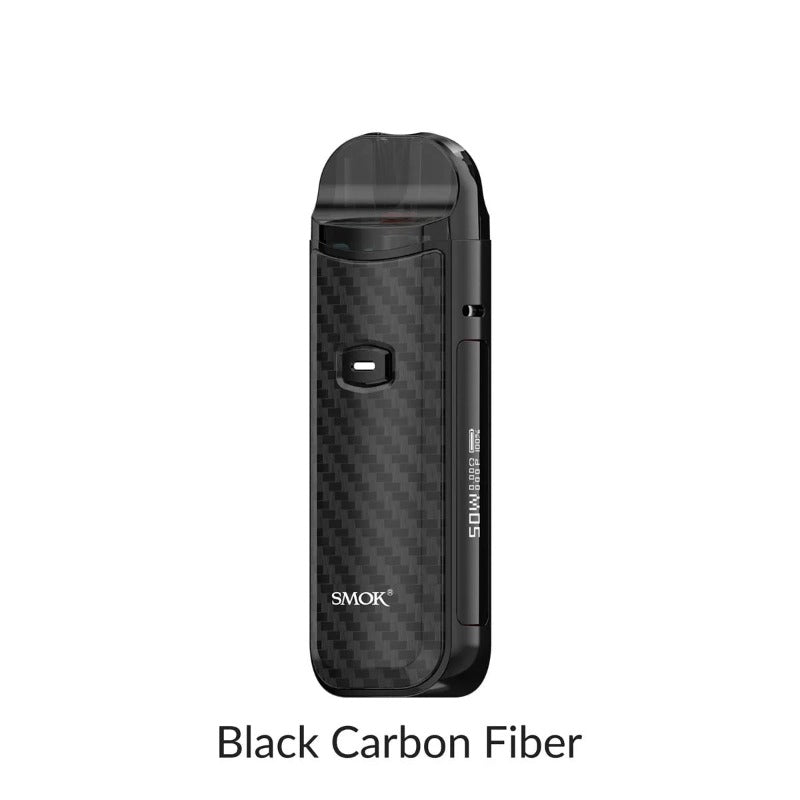 SMOK NORD 50W POD KIT [CRC] BLACK CARBON FIBER MISTER VAPOR