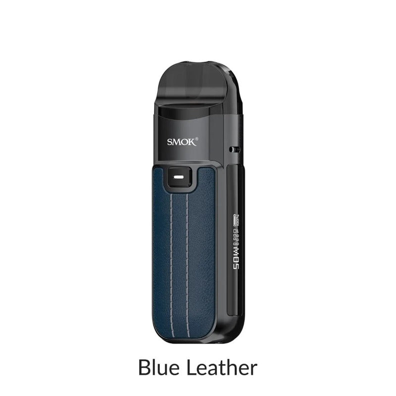 SMOK NORD 50W POD KIT [CRC] BLUE LEATHER MISTER VAPOR