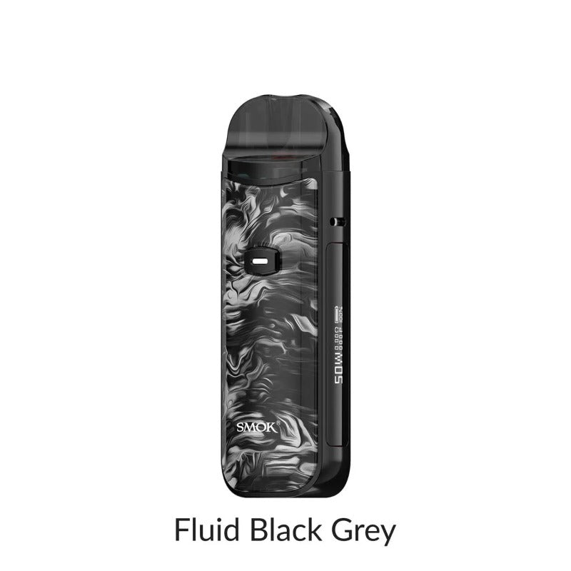 SMOK NORD 50W POD KIT [CRC] FLUID BLACK GREY MISTER VAPOR