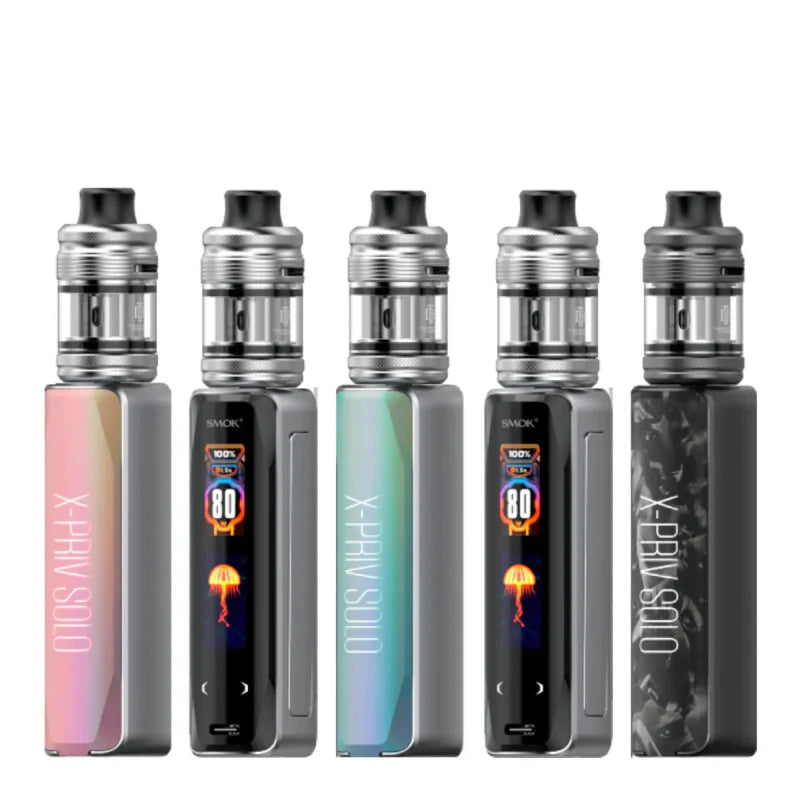 Shop online Smok box mod x-priv solo starter kit, With up to 80 watts of adjustable power and single battery. 