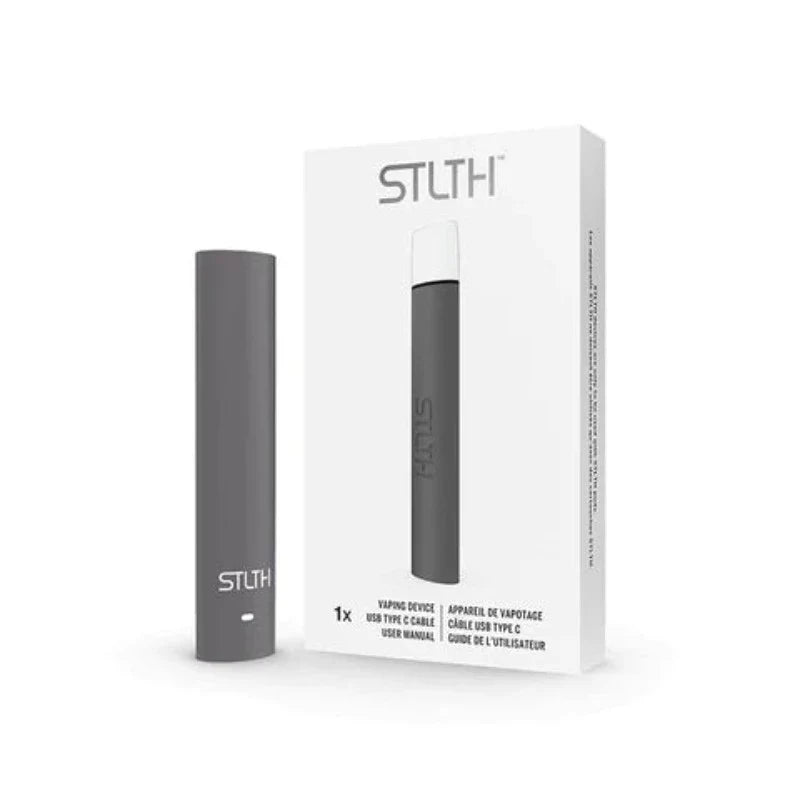 STLTH TYPE-C DEVICE GREY RUBBERIZED MISTER VAPOR
