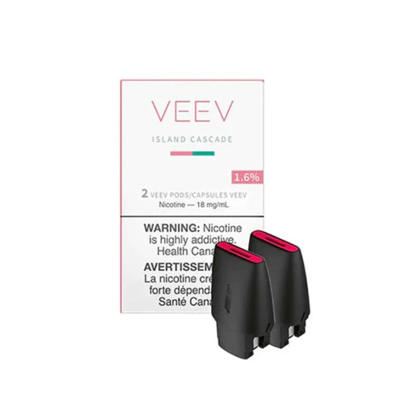 VEEV ISLAND CASCADE PODS (2 PACK) MISTER VAPOR