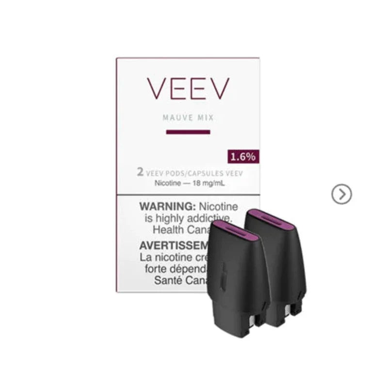 VEEV MAUVE MIX PODS (2 PACK) MISTER VAPOR