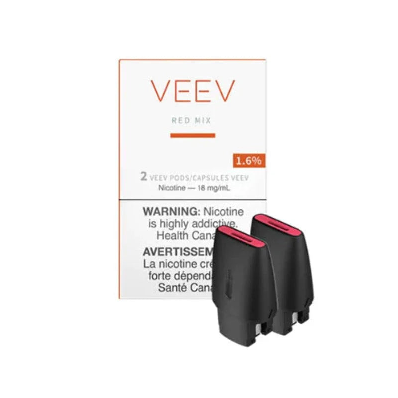 VEEV RED MIX PODS (2 PACK) MISTER VAPOR