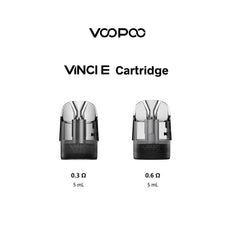 Voopoo Vinci E Replacement Pods (2 Pack) [CRC]