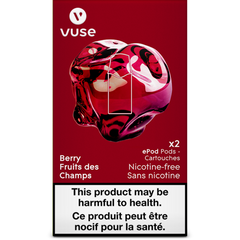 NICOTINE FREE VUSE BERRY ePOD POD MISTER VAPOR TORONTO, ONTARIO CANADA